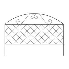 5PCS Heavy Duty Garden Fence
