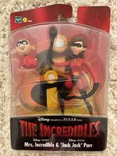 2004 Disney/Pixar The Incredibles Mrs Incredible & ‘Jack Jack’ Figures - Hasbro