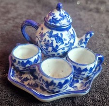 Vintage miniature real china