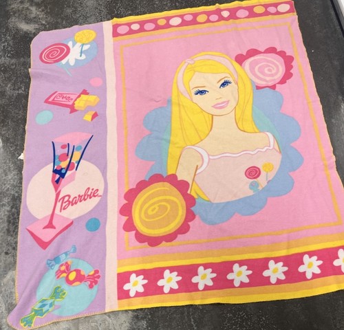 Barbie fleece blanket throw - fleece,