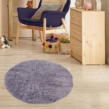 Modern Style Rugs Round Shaggy