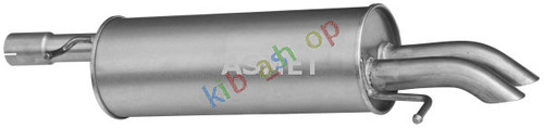 Exhaust system rear silencer - exhaust,