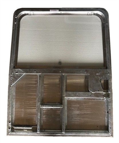 Plain glazed galvanised - glazed,