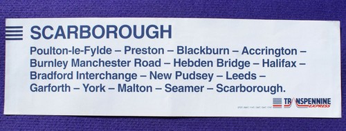 Scarborough 0737 0947 1147 - 0737,, 0947,