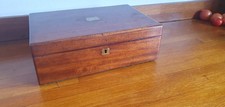 Antique Mahogany writing box good condition as photos