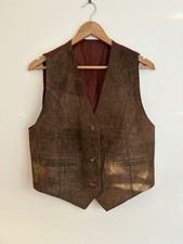 Vintage 1980s Brown Leather