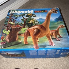 Playmobil Dinos 5231 Brachiosaurus And Baby Good Condition