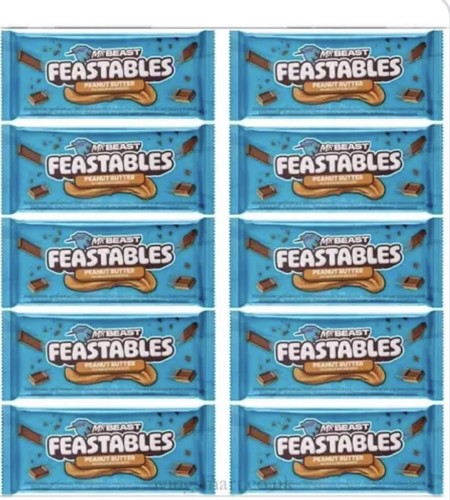 35g beast feastables - x,