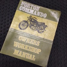 NORTON COMMANDO MOTORCYCLE HAYNES WORKSHOP MANUAL 1967-ON 750CC 850CC