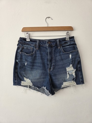 Hollister dark blue denim - blue,