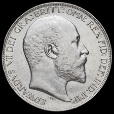 1902 Edward VII Silver Crown
