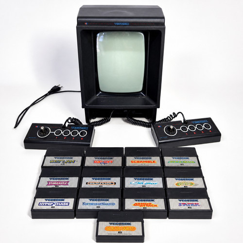 Vectrex black home console - console, 1