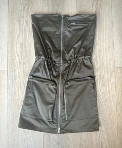 Zara black faux leather - zara,