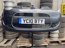 2010 CITROEN C1 VTR+ FRONT BUMPER PAINT: KTA - PAINT DARK GREY MICA