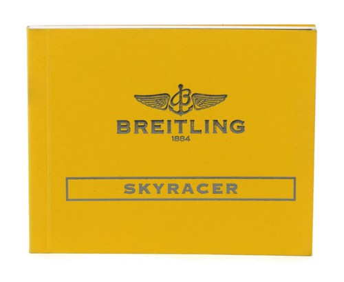 Breitling skyracer booklet - skyracer,