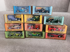 Various collectable retro Matchbox models of Yesteryear 