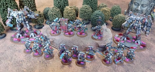 Well painted warhammer 40k - well,