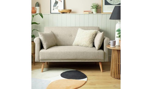 Evie fabric seater - fabric, 2