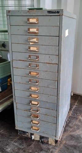 Vintage retro tall metal