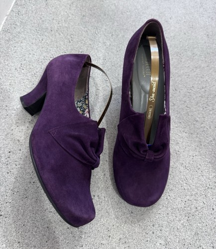Hotter donna purple suede - hotter,