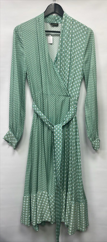 Stine goya wrap midi dress - wrap,