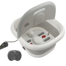 Electric Infrared Foot Massager Wet Bath Spa Relax Therapy Pedicure Soothing UK