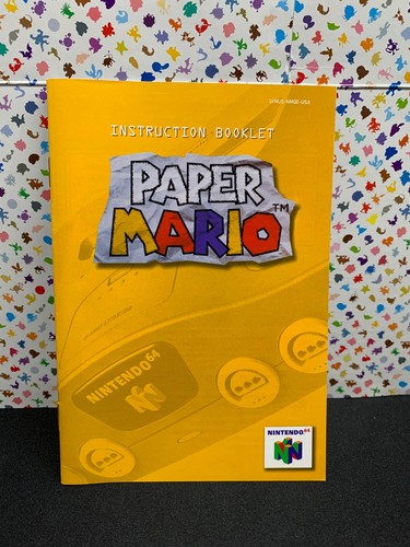 Paper mario instruction - paper,