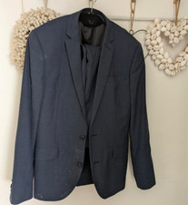 keneth cole 2 peice suit 40s dogtooth