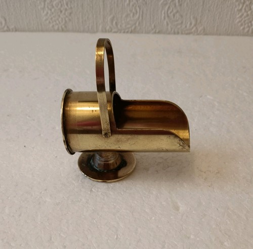 Brass trench art - trench, shell
