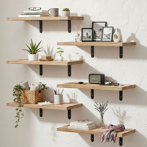 Set floating wall - of, 4/6