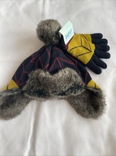 Ted Baker Boys Hat And Gloves Set Age 3/6 Years