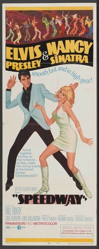 Speedway movie poster - poster, 14x36