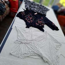 Ladies Bundle Of Wrap Tops Size 12-14