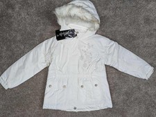Girls Jacket C&A 3-in-1 Winter Coat Waterproof Windproof Removable Fleece