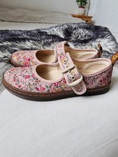 Dr Martens Carnaby Mary Jane Floral Buckle Dolly Flat Docs Shoes 3 UK 36 EU ?