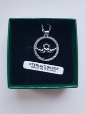 NEW Glencara Silver Claddagh