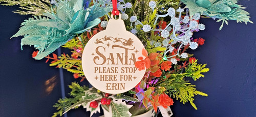Personalised christmas tree - christmas,