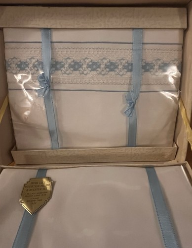 Vtg irish cotton pillowcase - irish,
