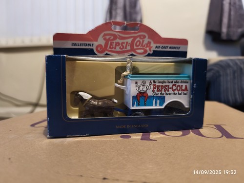 Lledo pepsi cola horse drawn - cola,