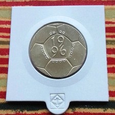 1996 EURO 96 COIN FOOTBALL £2