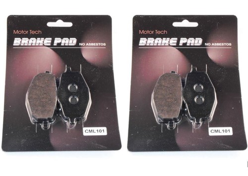 Front rear brake pads for - front, &
