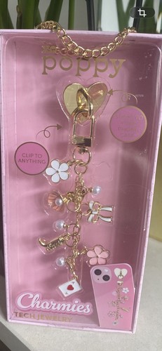 Poppy charm phone - xo,