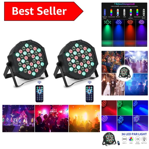 High power 36led rgb - rgb, stage