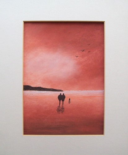 Original hand painted - , across