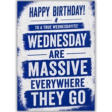 SWFC Birthday Card The Owls
