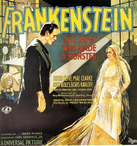 Vintage old movie poster - vintage,