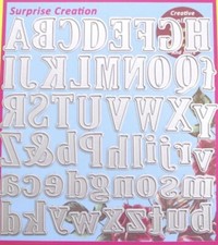 Alphabet, Letters. Upper And