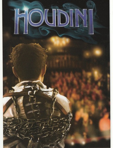 Postcard houdini chains - *postcard-"houdini, chains"