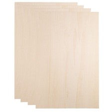 4pcs 3mm Basswood Plywood
