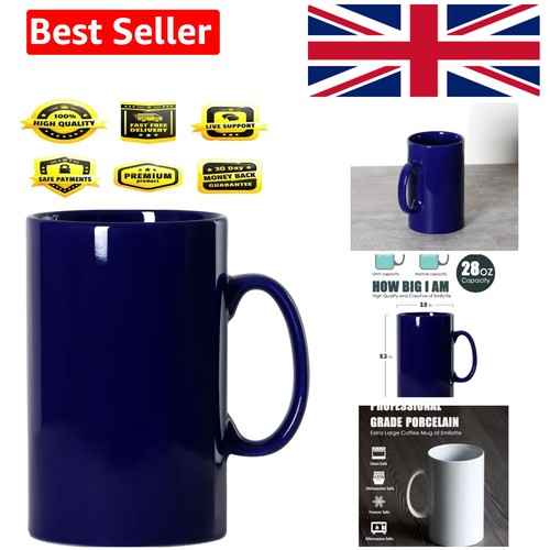 Blue ceramic coffee mug - coffee,